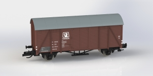 Igra Model 96600015 - TT - Gedeckte Güterwagen Narex, ČSD, Ep. IV
